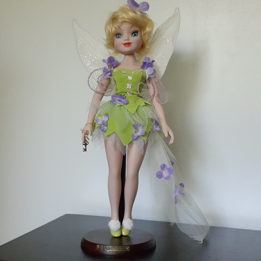 Disney Tinker Bell porcelain collectors doll 2003 - Picture 2 of 12